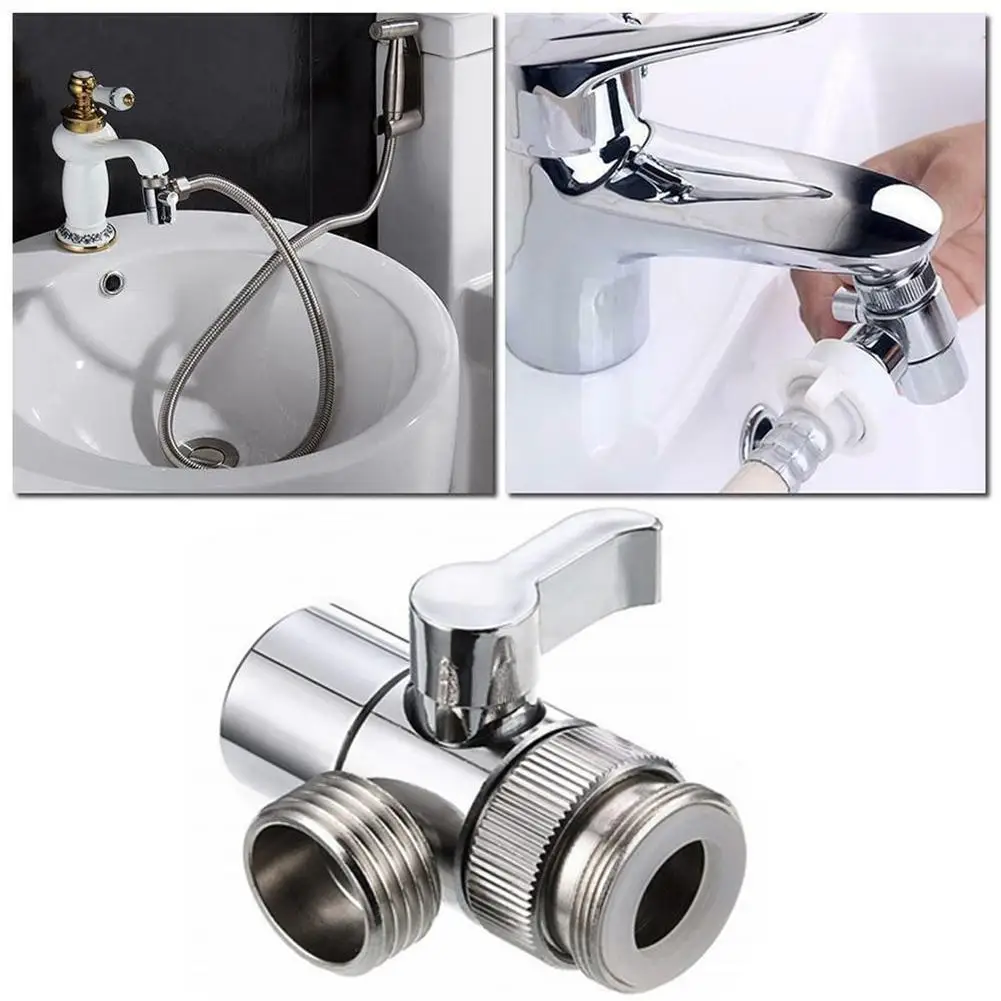 

Faucet Valve Diverter Spout Switch Adapter Kitchen Sink Splitter Water Tap Connector Toilet Bidet Shower Bathroom Accessories