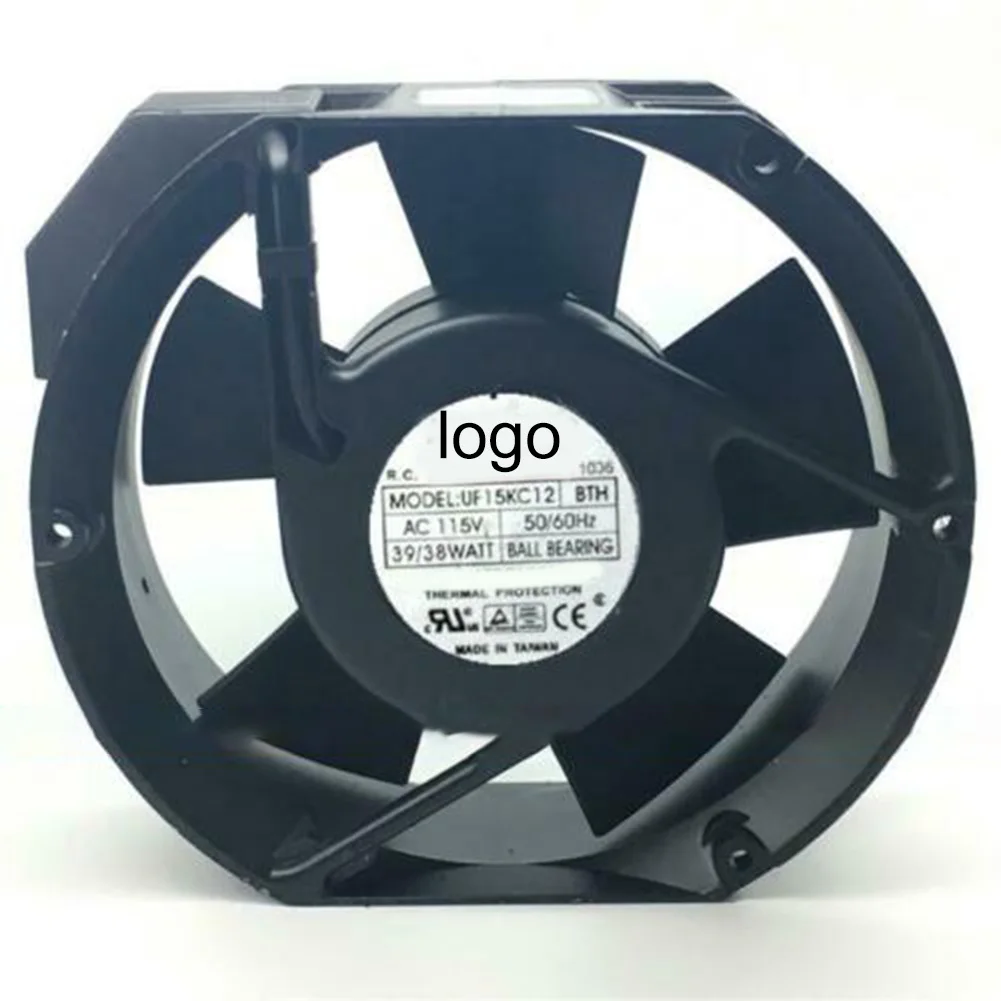

Cooling Fan for Mechatronics UF15KC12 172*55mm 115V 39/38W Double Ball
