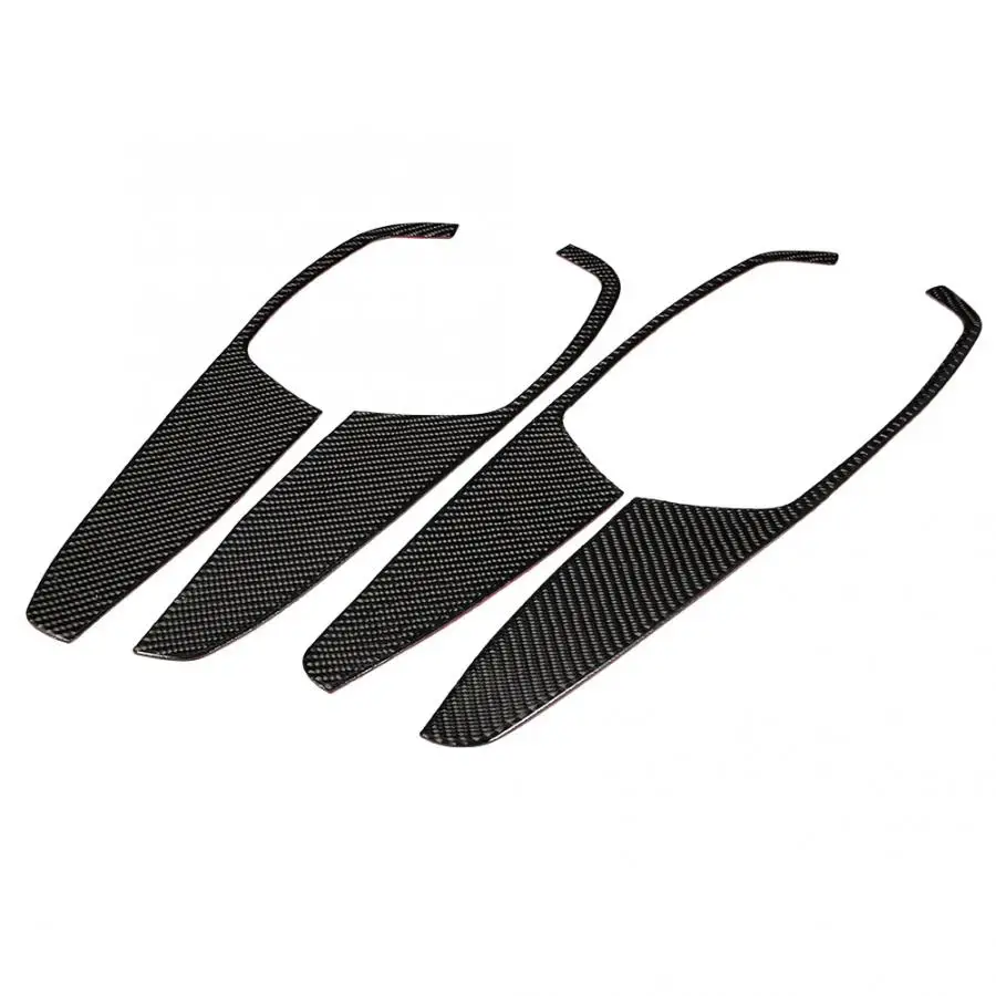 4 шт. наклейки из углеродного волокна на дверь и окно для Audi A4 B9 2017 2018 2019 |