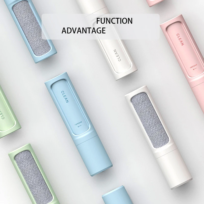 Портативные щетки для самоочистки волос многоразовая статическая щетка удаления пыли в одежде чистки