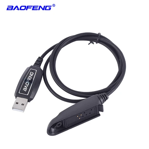Портативная рация Baofeng, оригинальный водонепроницаемый программный кабель, CD-драйвер, USB-порт для Baofeng UV-9R / UV 9R Plug / UV 9R ERA / UV-5S