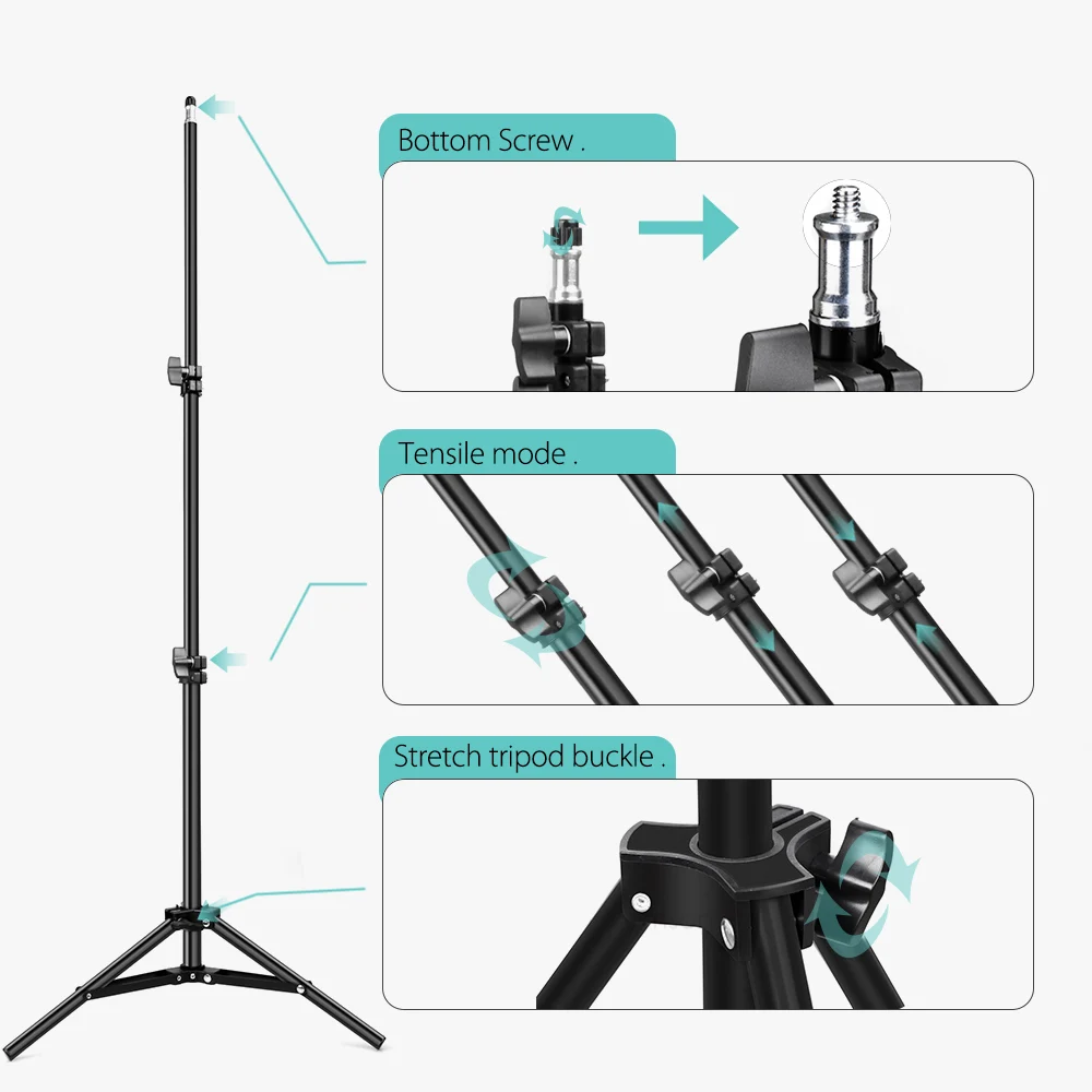 Vamson Портативный штатив подставка для Мобильный телефон камера телефона DSLR