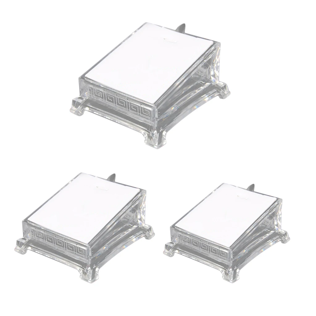 

Transparent Acrylic Jewelry Bracelet Watch Display Stand Holder