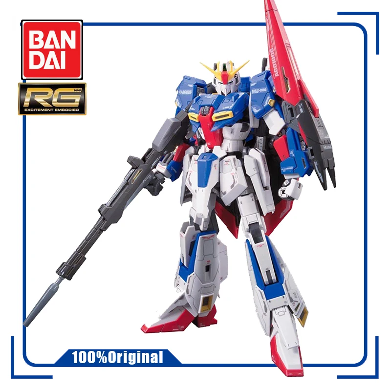 

BANDAI RG 10 1/144 MSZ-006 Zeta Gundam Assembly Model Action Toy Figures Gifts for Children