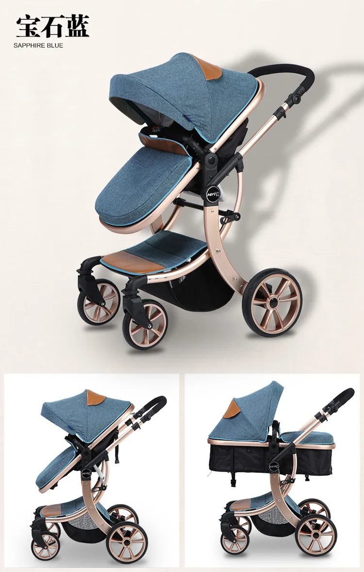 Кровать для коляски с высокой посадкой двойного назначения может сидеть лежать