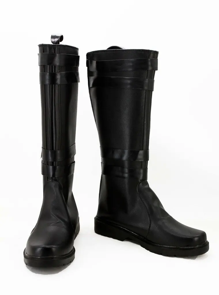 Ботинки для косплея из фильма Пробуждение силы черные | Тематическая одежда и