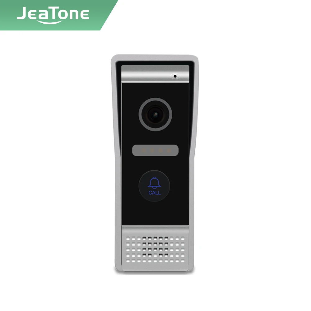 Умный видеодомофон Jeatone Tuya с Wi Fi широкоугольный дверной звонок