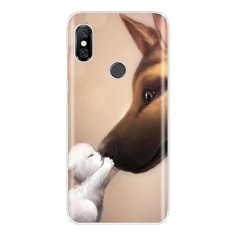 Для Xiaomi Redmi Note 6 Pro Чехол из ТПУ милый силиконовый чехол для xiomi футляр телефона
