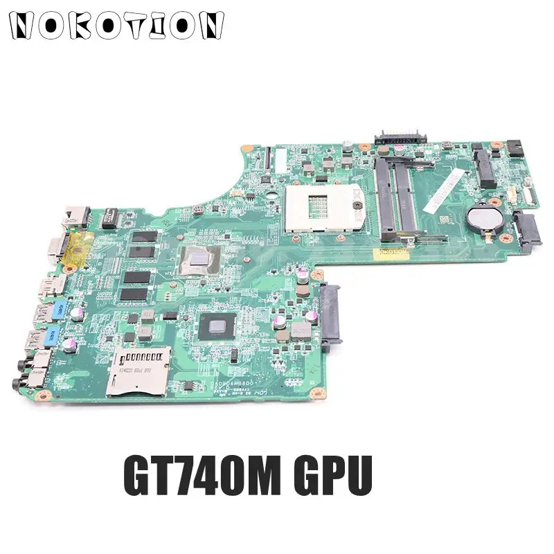 

NOKOTION DA0BD6MB8D0 A000243780 материнская плата для ноутбука Toshiba Satellite S70T S70 S75 основная плата HM86 DDR3L GT740M GPU