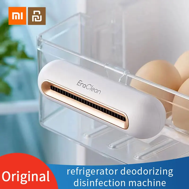

Xiaomi Eraclean refrigerator deodorizing disinfection machine kitchen food preservation purification sterilization，USB charging