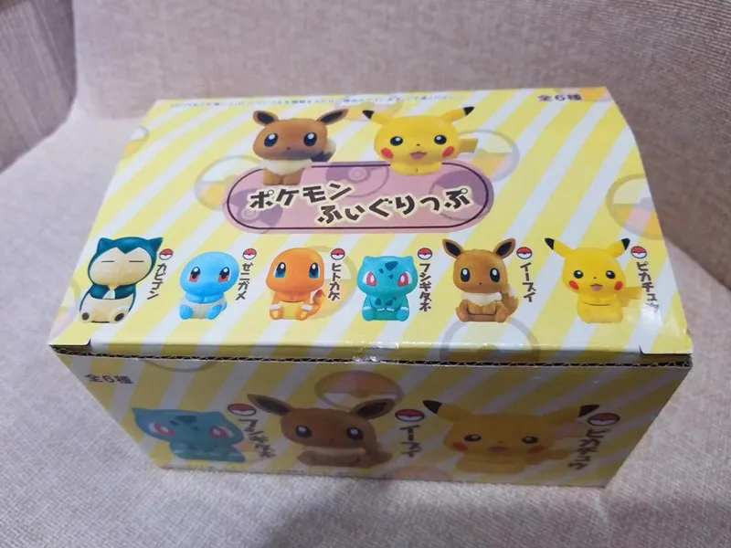 

New Action Figure Model Toy Pokemon Pikachu Car Decoration Cake Decoration Blind Box Cute and Charming Toys for Children Gift