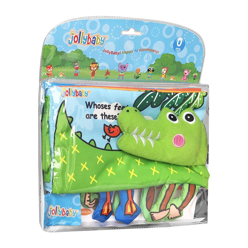Книга Jollybaby с погремушками чьи ноги | Канцтовары для офиса и дома