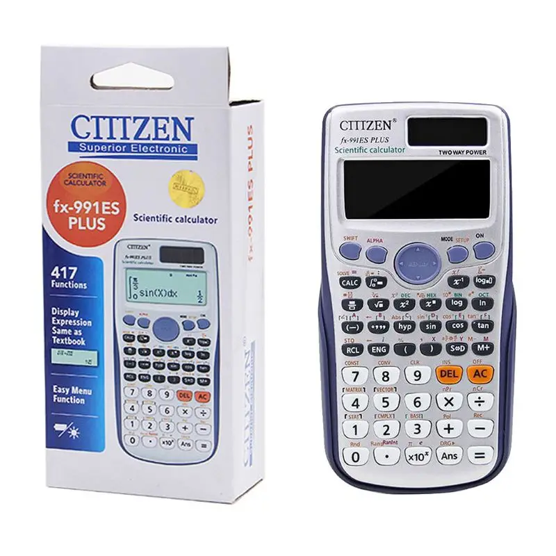 

Multi-functional Scientific Calculator Computing Tools for School Office Use Supplies Students Stationery Gifts