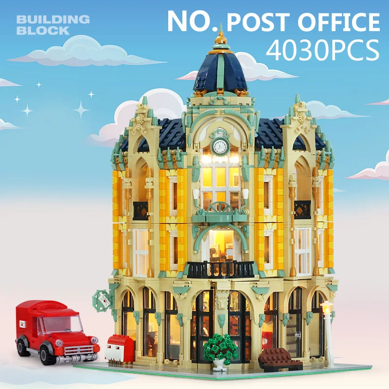 Молд King со светодиодный светильник уличные строительные игрушки MOC ботанический