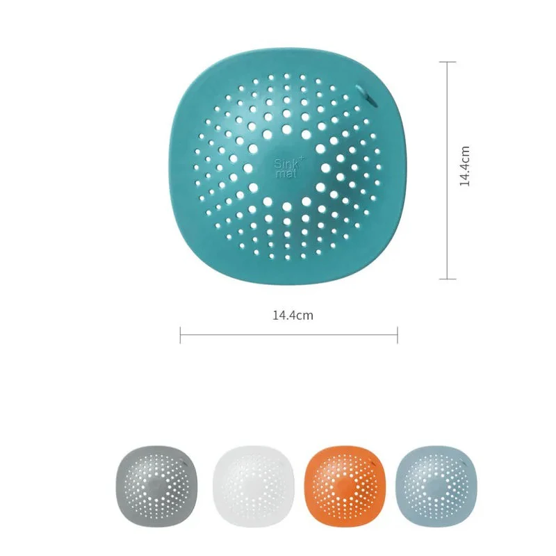 

1PCS Portable TPR Sink Strainer Waste Plug Sink Filter Waste Collector Kitchen Bathroom Accessories Colanders