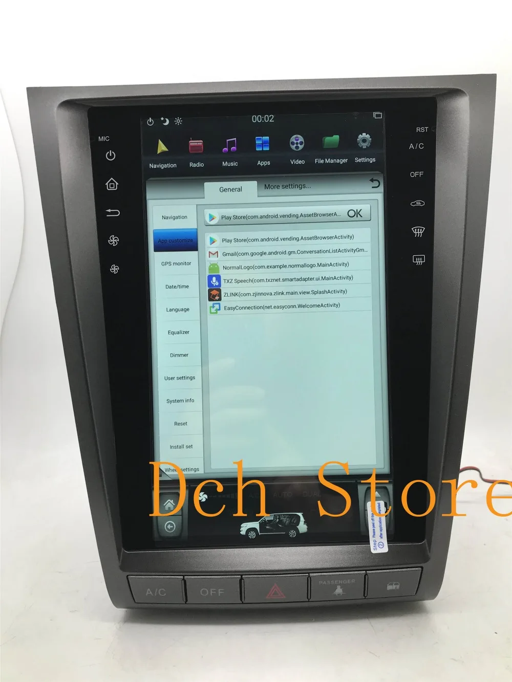 12,1 ''tesla стиль Android 8,1 PX6 автомобильный dvd-плеер gps навигация для lexus GS GS300 GS350 GS450 GS460 радио ips 2004-2011