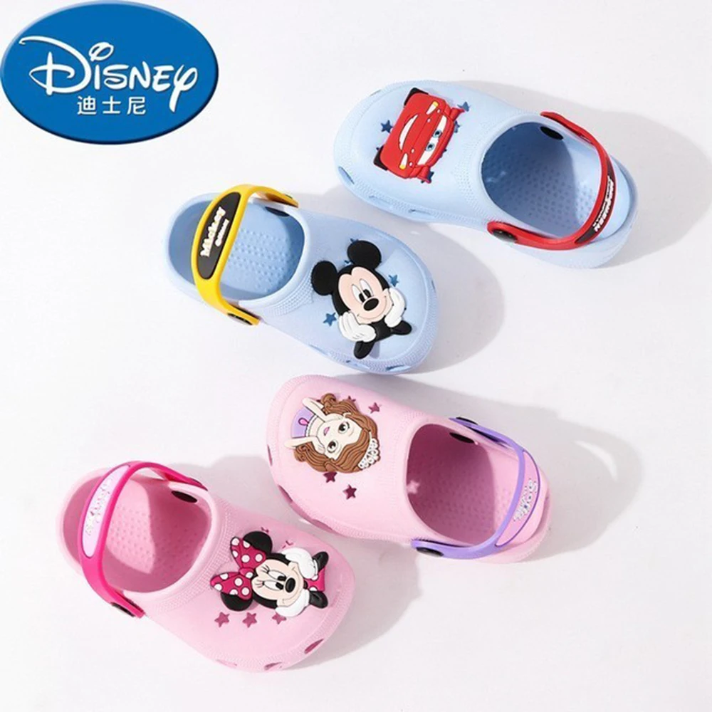 Летние пляжные сандалии для маленьких мальчиков и девочек Disney