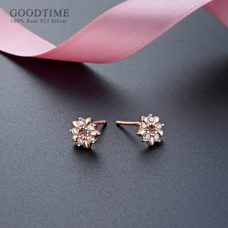 Женские серьги-гвоздики из серебра 925 пробы | Украшения и аксессуары