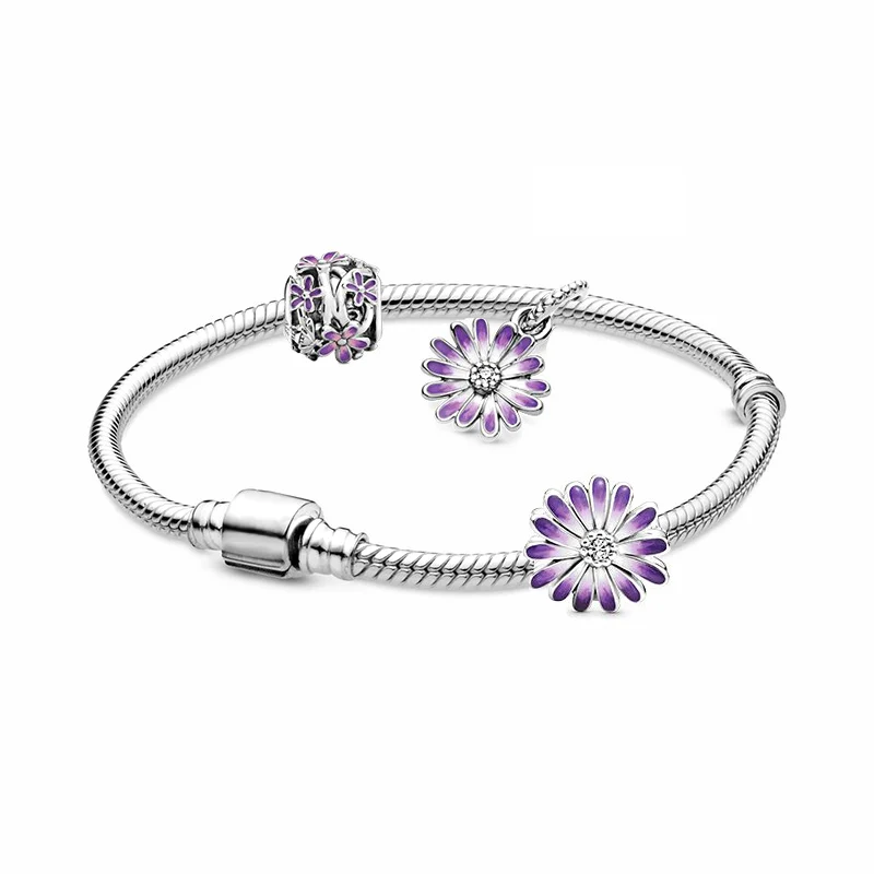 

Бусины для браслета, серебряные, S925 пробы