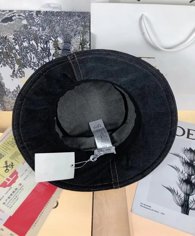 

2021 Cotton Foldable Fisherman Hat Washed Denim Bucket Hats Unisex Fashion Bob Caps Hip Hop Gorros Men Women Panama Bucket Cap