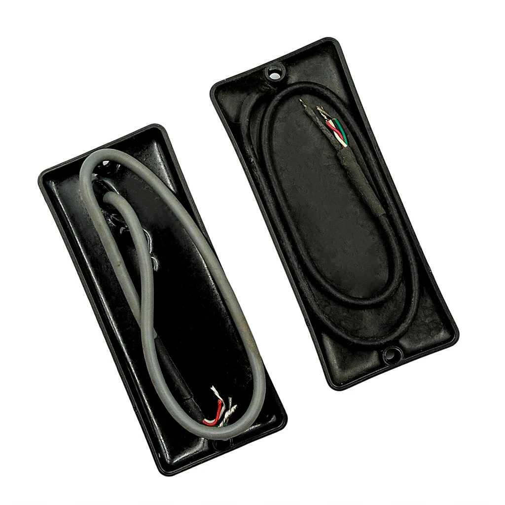 2 шт. электронная бас-гитара пикапы открытые Хамбакеры двойная катушка комплект