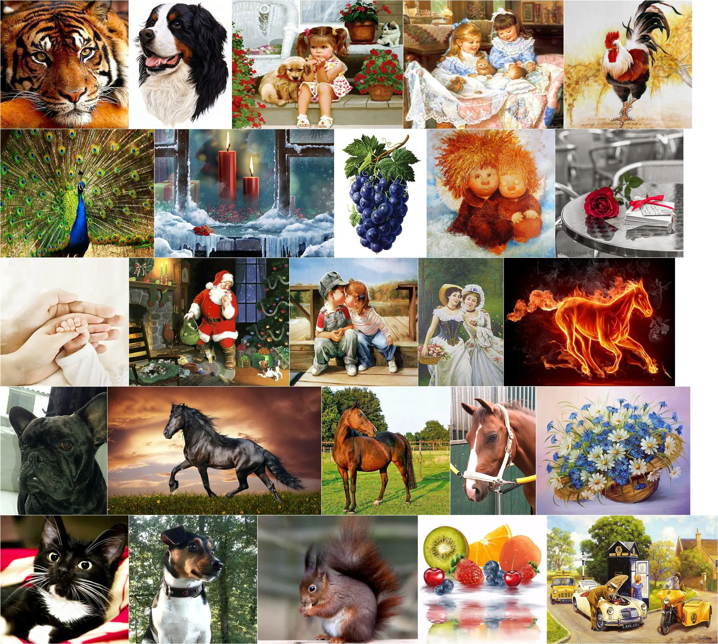 

A17649 подарок с собакой Санта-Клаусом, Набор для вышивки крестиком 18 карат, 14 карат, 11 карат, искусственная вышивка, рукоделие «сделай сам»