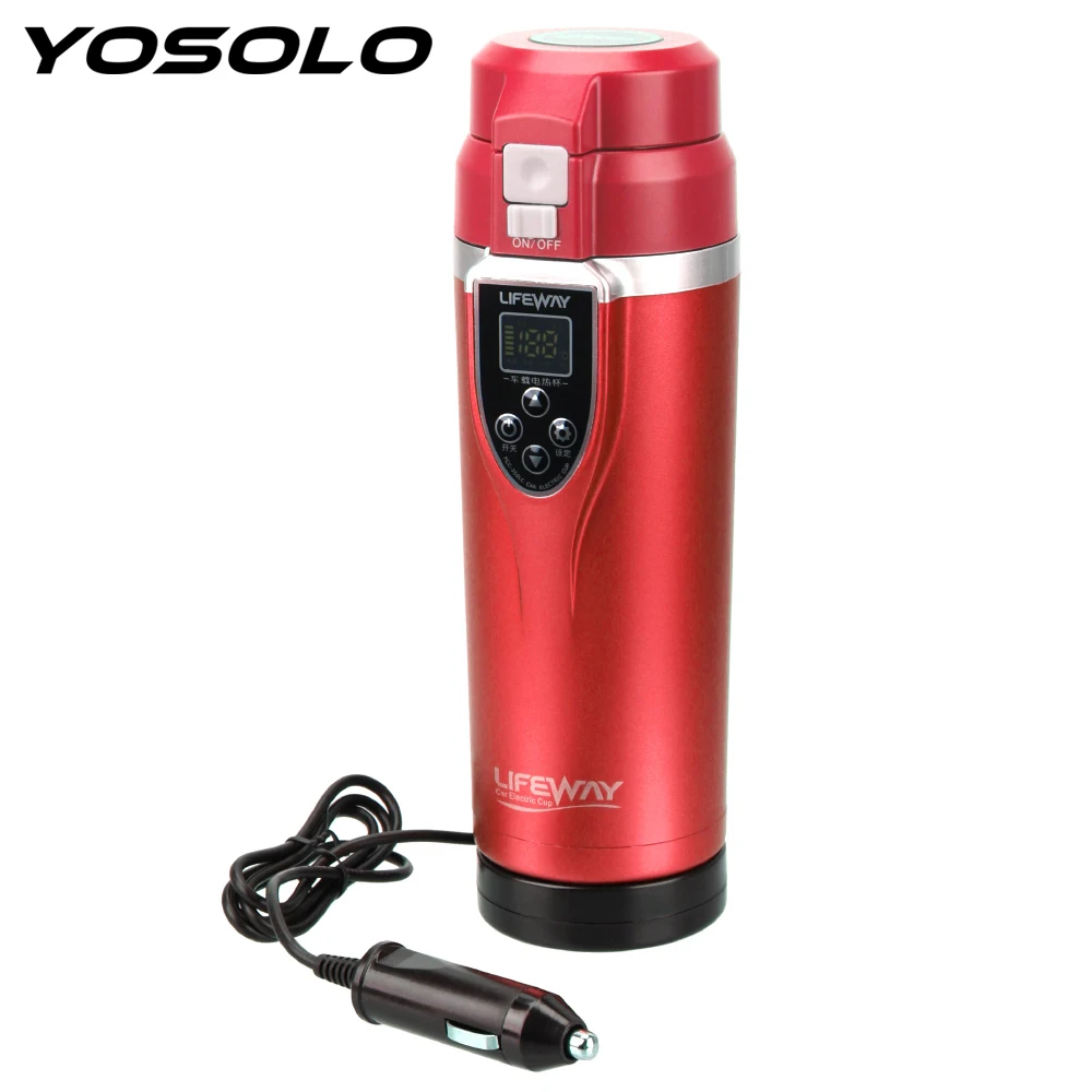 YOSOLO портативная кружка для кипячения 350 мл кофе чая молока Электрический чайник с