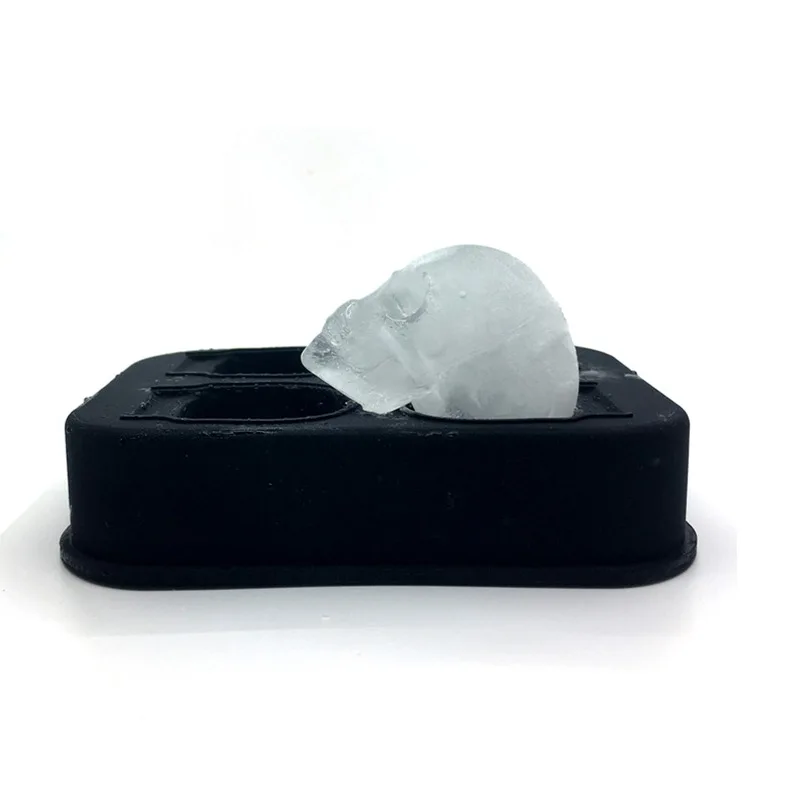 Лоток для льда 3D Череп Силиконовая форма алмазная Сделай Сам льдогенератор Хо