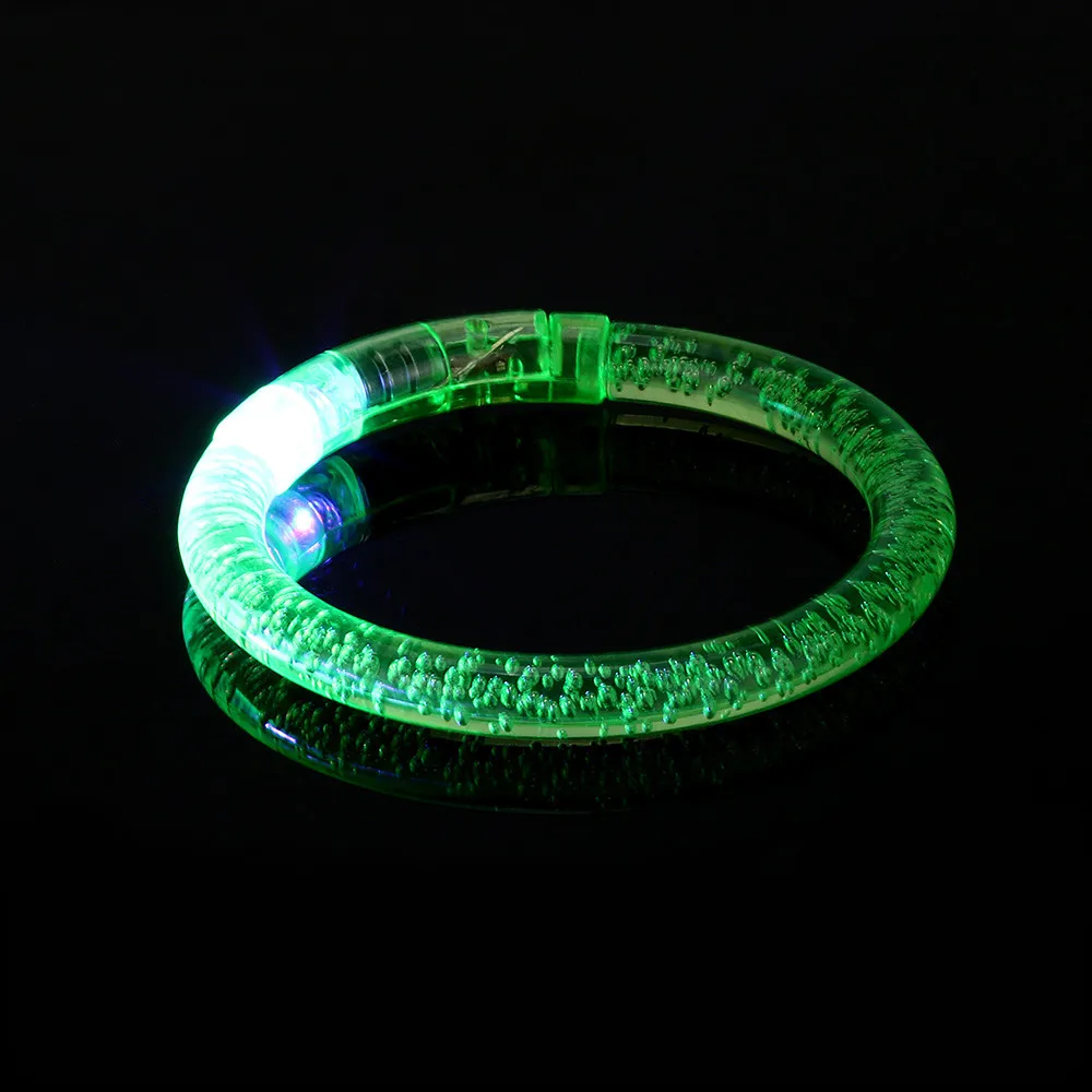 1 шт. Кристальный акриловый браслет-вспышка для детей светящееся кольцо рук