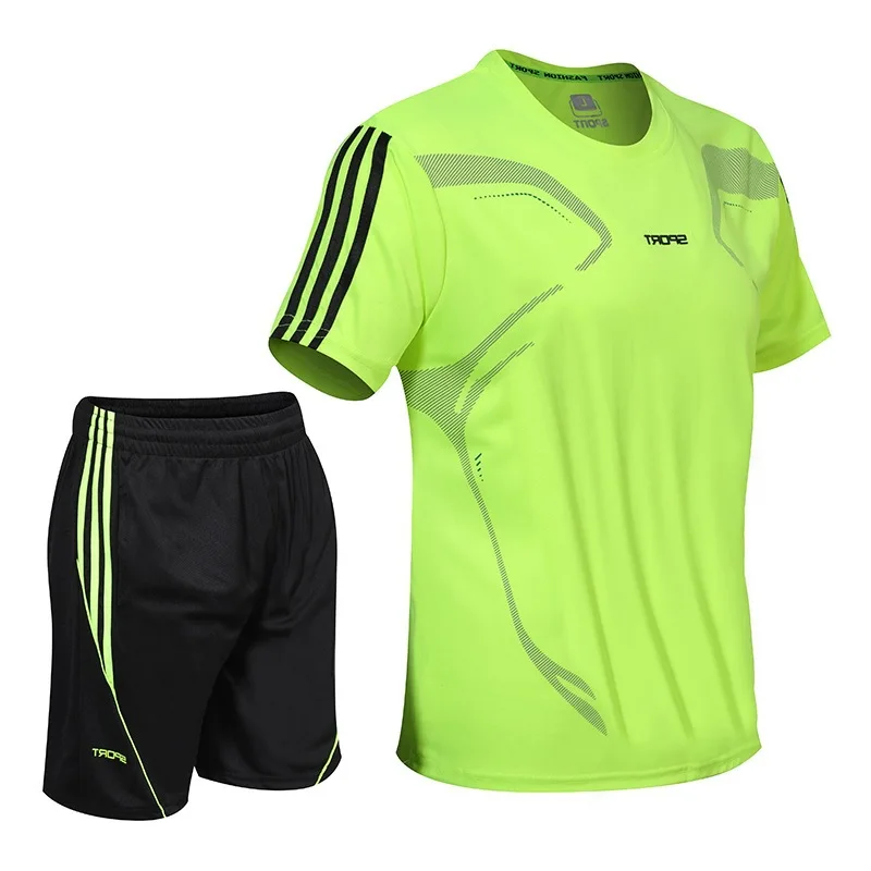 

Tracksuit Men Jump Suit Men Outfits 5XL-8XL Men Sweat Suit Jogger Set Sport Pants Summer Suit Fashion Fitness Suit Quick-drying