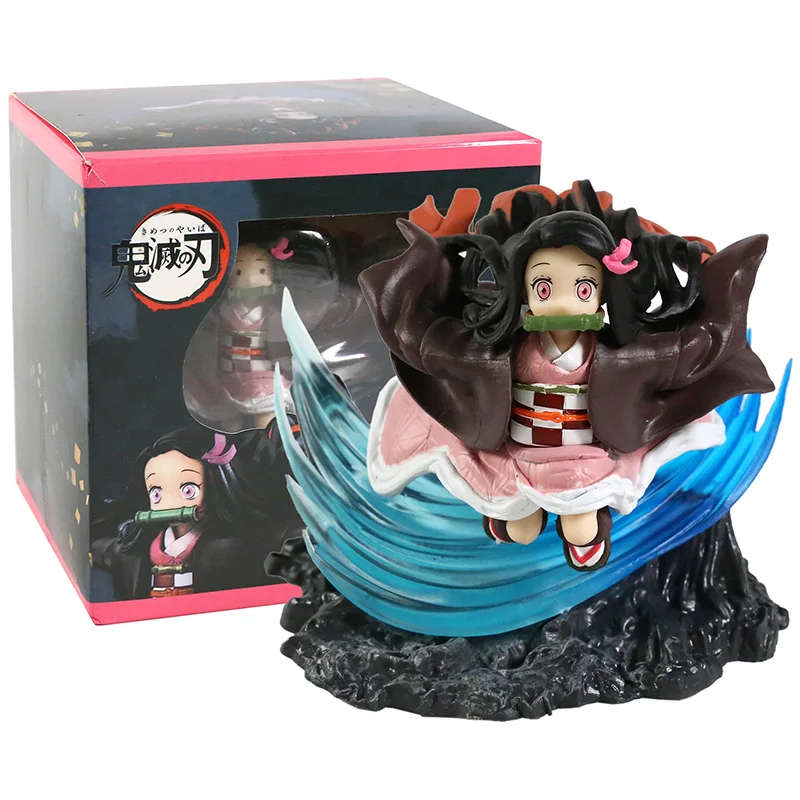 

Demon Slayer KIMETUNO YAIBA Kamado Nezuko Figure PVC Model Toys Decoration Anime Figurine Gifts