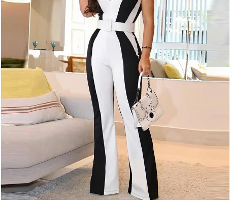 

Jumpsuit 2021 spring and autumn new women's clothing two-piece jumpsuit