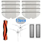 1 главный ролик + 2 боковые щетки + 2 фильтра Hepa + 8 тряпок для швабры Xiaomi Roborock S5 S6 S5Max S6Max S6Maxv S6Pure S50 S60 Вакуумный