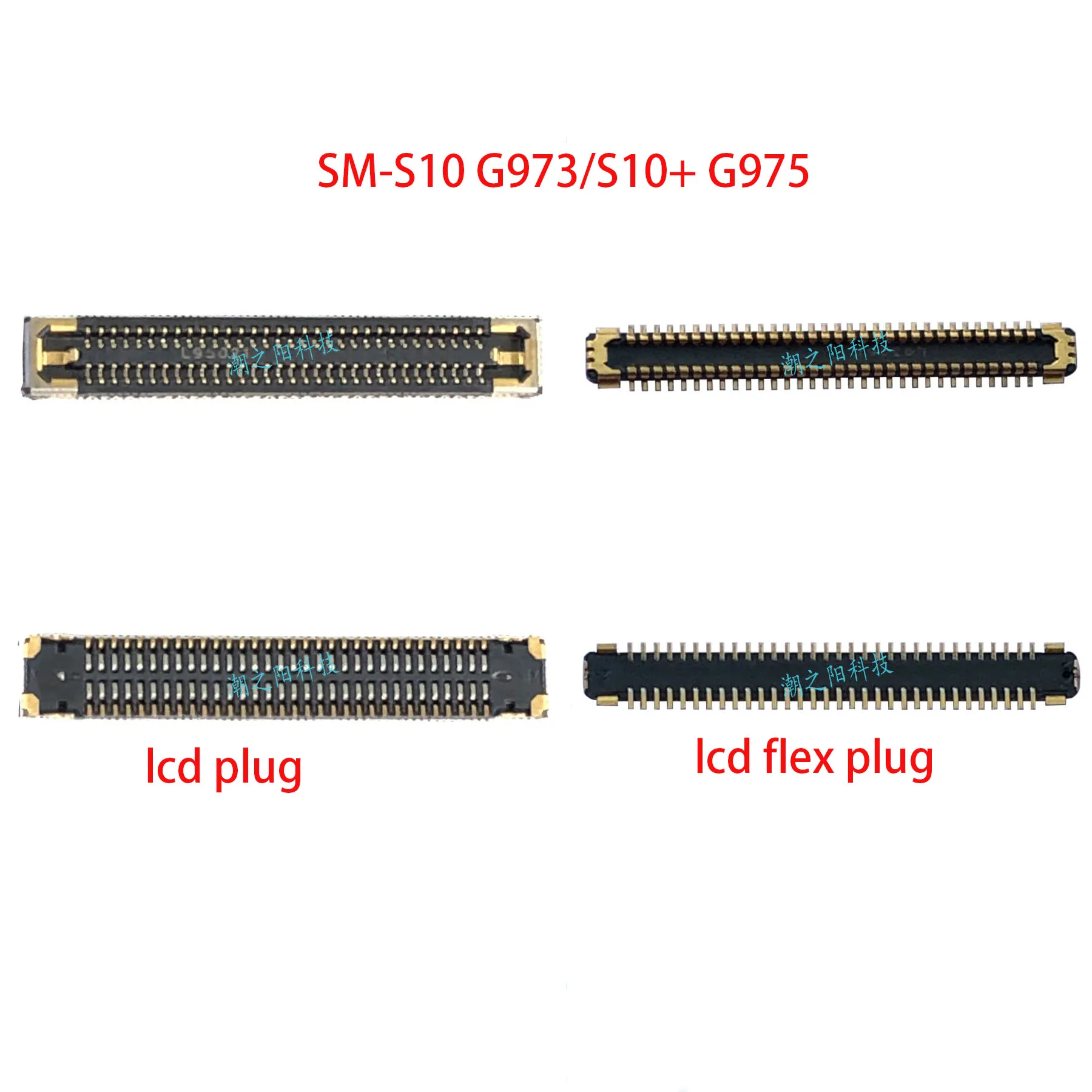 

LCD Display FPC Connector Plug MotherBoard Pin For Samsung S10 S10+ G973 G975