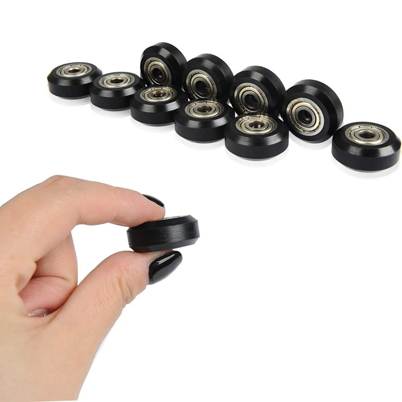 

HOT-Pay 10 Pieces of Durable Plastic Wheel Accessories for Various Models of 3D Printers