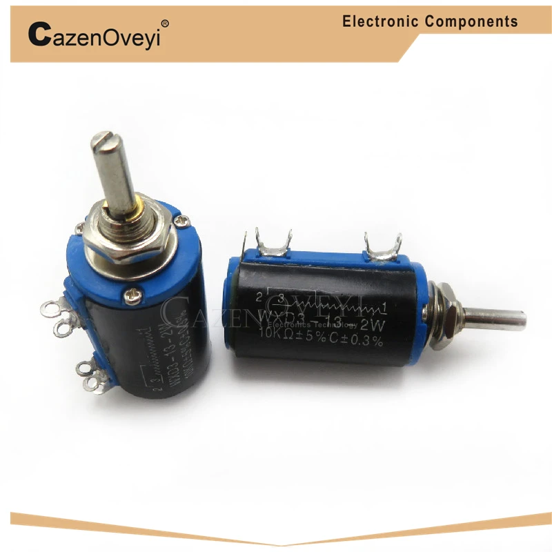 1 шт./лот WXD3 13 2W 100 200 220 470 680 1K 2 K 3 4 7 5 6 8 10K 22K 33K 47K 100K Ohm Вт проволочный