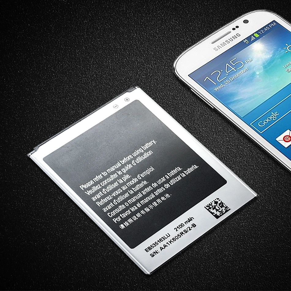 Телефон Батарея EB535163LU 2100 мА-ч для samsung GALAXY W T759 i8150 S8600 S5820 I8350 I519 X крышка S5690 N900P