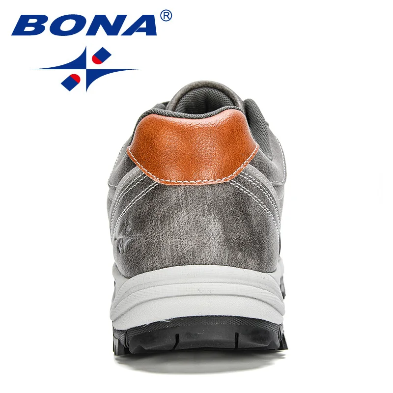 Кроссовки мужские BONA Резиновые Нескользящие для прогулок походов 2020 | Спорт и