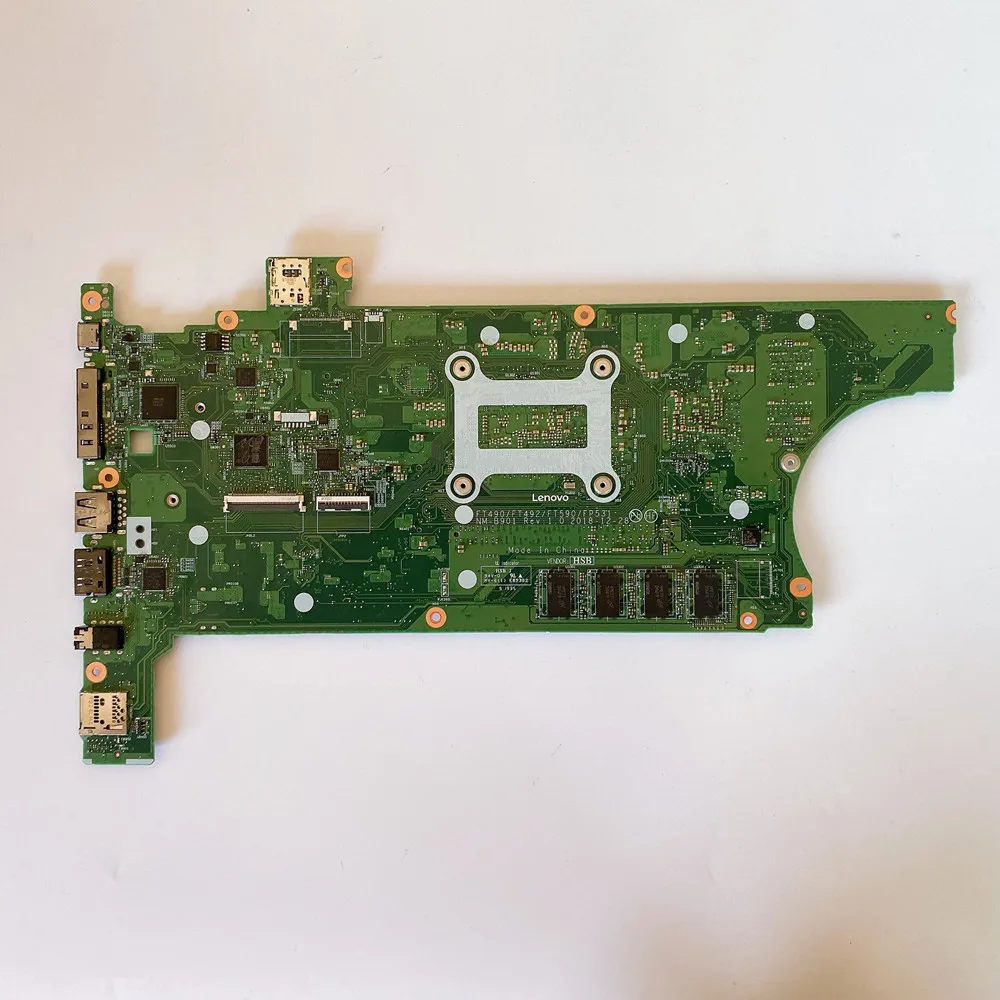 Lenovo Thinkpad T490 i7-8565U 8GB Ram Laptop Motherboard FRU 5B20W75943 5B20W75950  5B20W75971 02HK940 02HK26 01YT354 01YT338