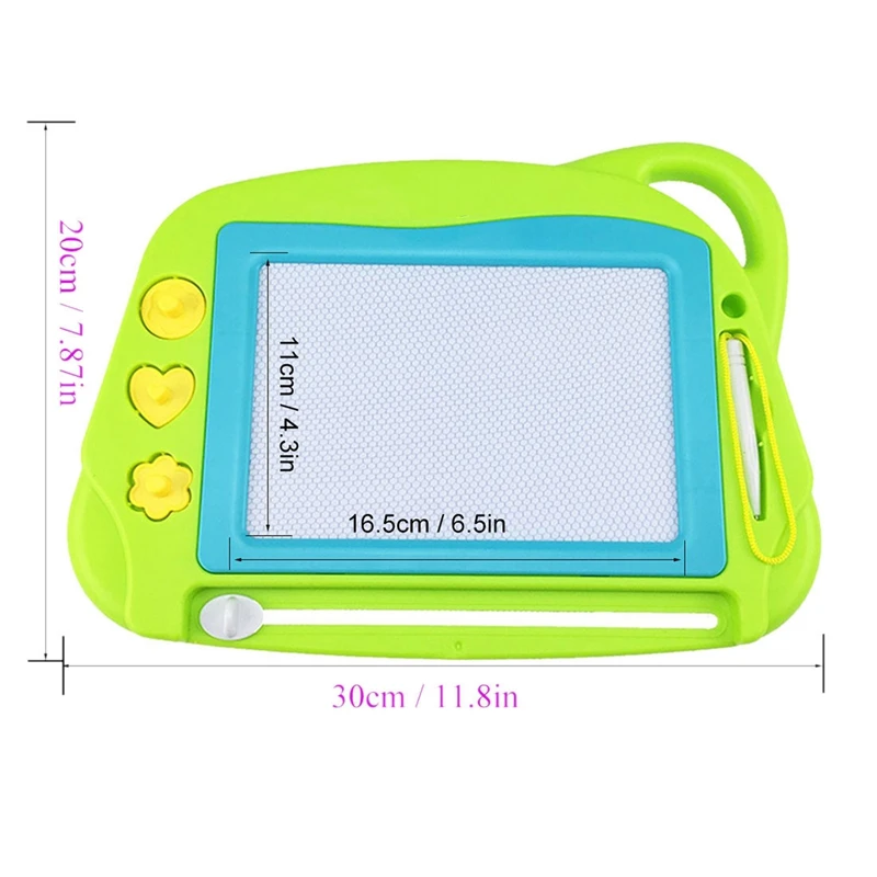 

Children Magnetic Drawing Board Magnetic Board Graffiti Small Blackboard Children Multi-Function Color Writing Board Rewritable
