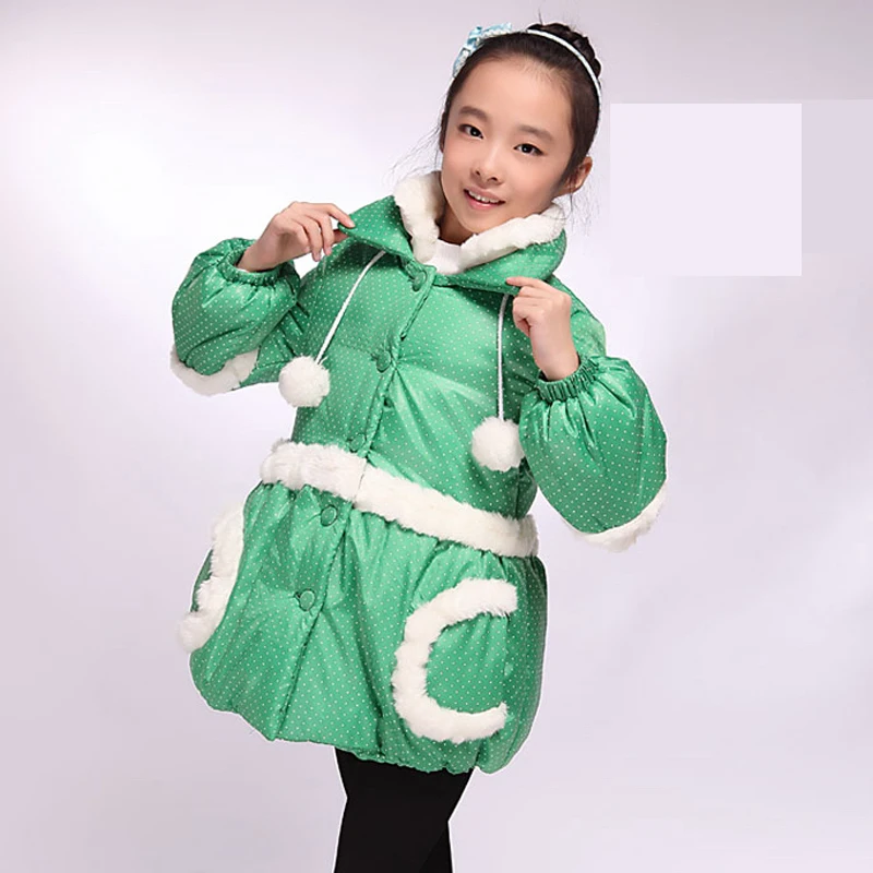 Зимние пальто для маленьких девочек 4 лет теплая куртка с хлопковой подкладкой