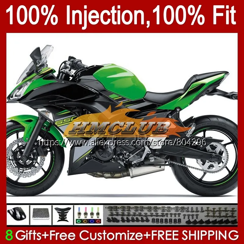 

Инъекции для KAWASAKI NINJA 650R ER-6F 2012 2013 2014 2015 2016 115No.17 ER6 F ER 6F цвета: зеленый, черный ER6F для детей возрастом 12, 13, 14, 15, 16 обтекатель