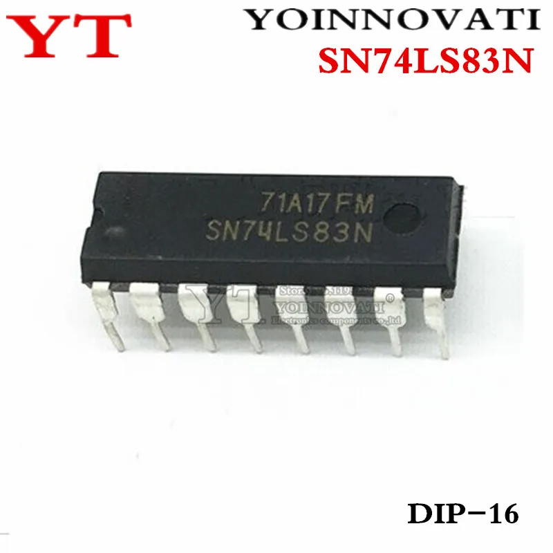 100 шт./лот SN74LS83N 74LS83N DIP 16|Интегральные схемы| |