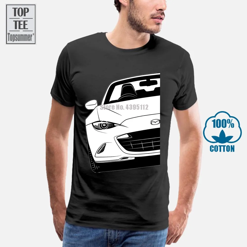 Модная крутая Мужская футболка женская забавная Mazda Miata Mx5 Nd Mk4 футболки лучший