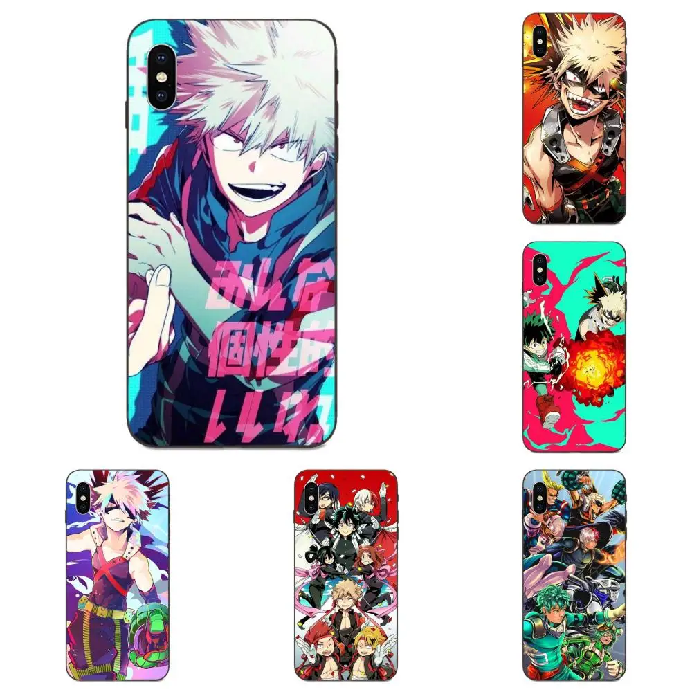 Аниме My Hero Science Deku и Bakugou для Apple iPhone 11 X XS Max XR Pro 4 4S 5 5S SE 6 6S 7 8 Plus Мягкий ТПУ