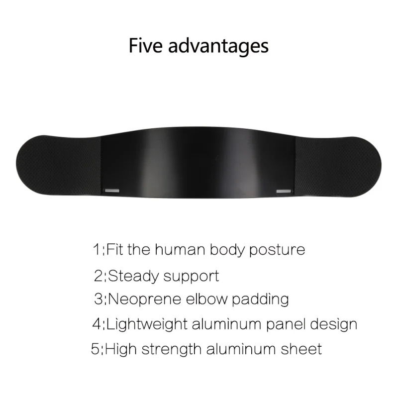 Тяжелая атлетика Arm Blaster Регулируемый алюминиевый бодибилдинг бомбардировщик