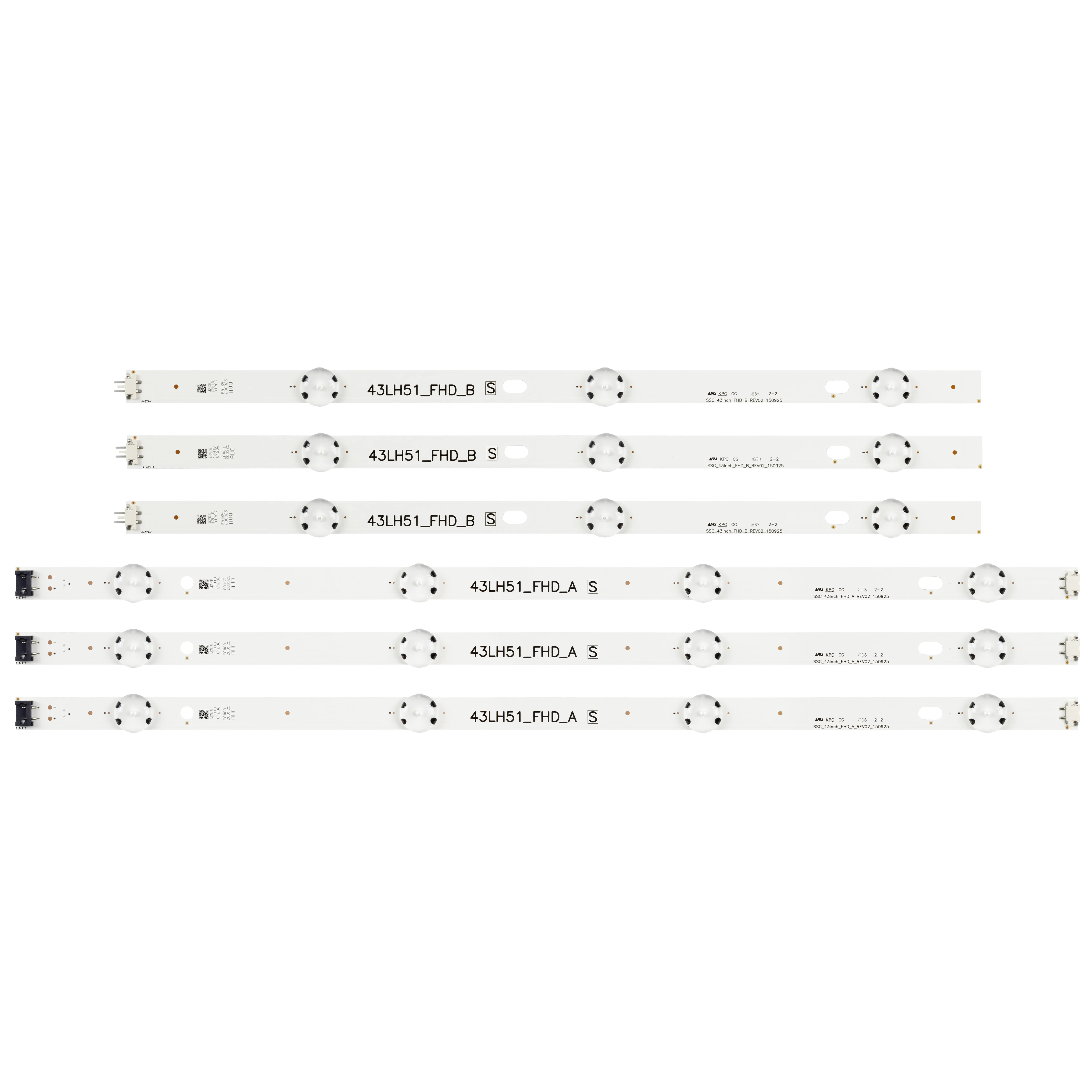 Светодиодная лента для подсветки 7 светодиосветодиодный LGE_WICOP_FHD 43 дюйма _ rev00_b 150511