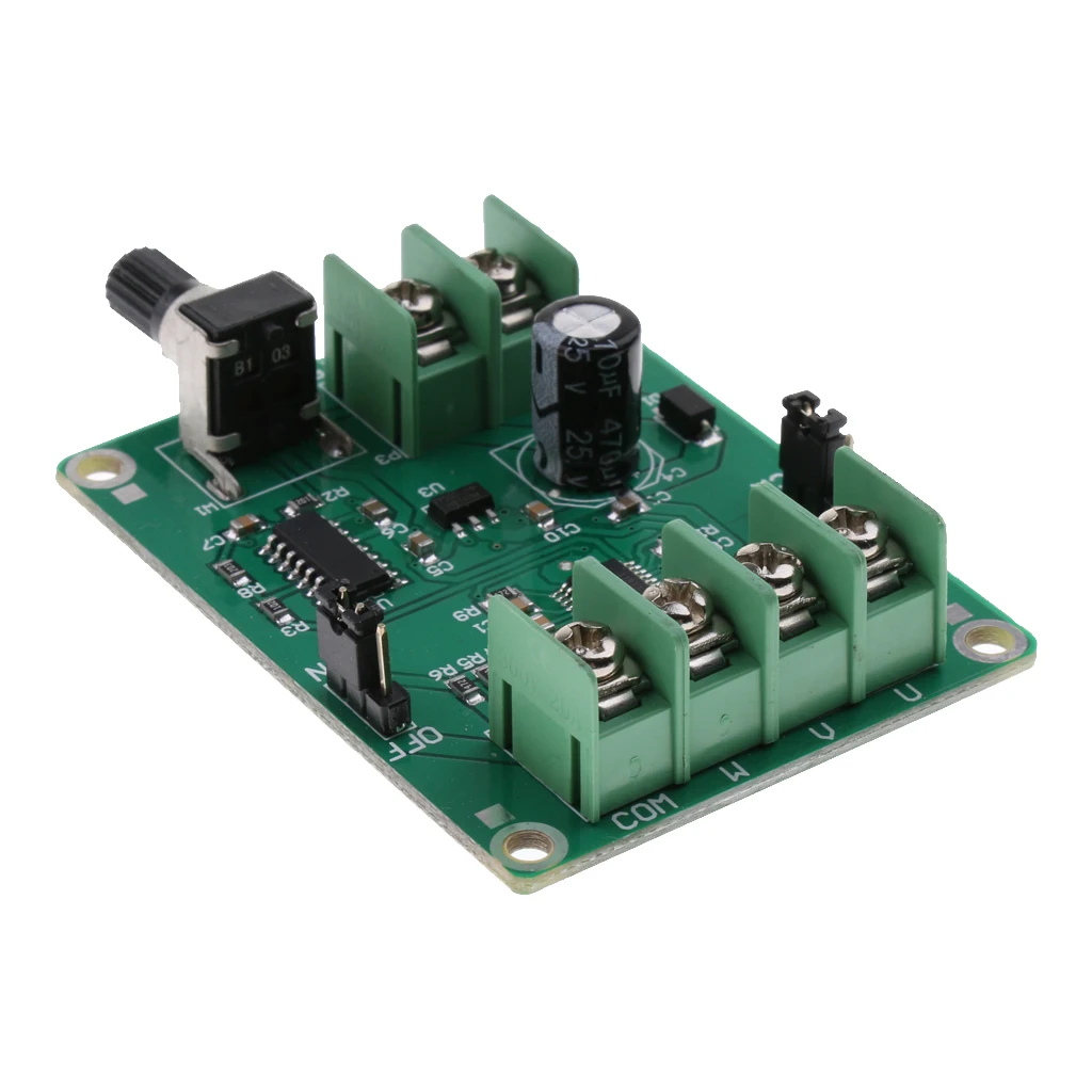 

9V-12V DC Brushless Motor Driver Board, Controller Module Plate For Hard Drive Motor 3/4 Wire