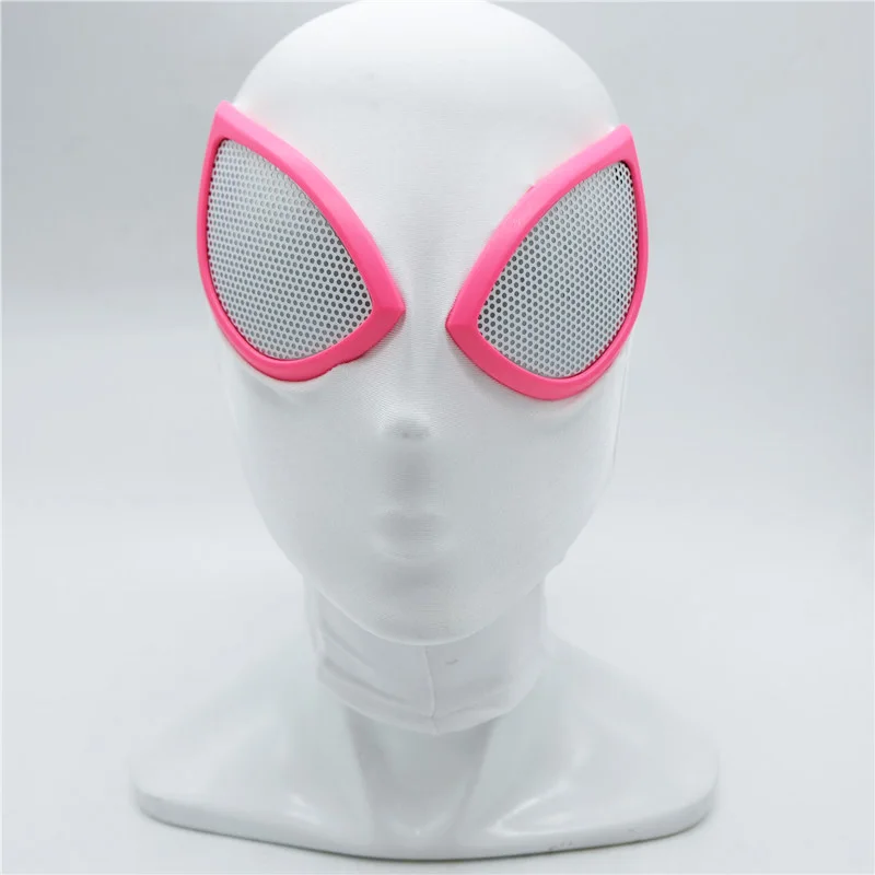 Gwen Stacy Mask 2 Айниель Веном костюм паук Гвен Стэйси Маска Косплей Марвел Гвен маска супергероя паук головные уборы человек Хэллоуин вечерние для взрослых женщин и детей - Цвет: Gwen Stacy Mask 2