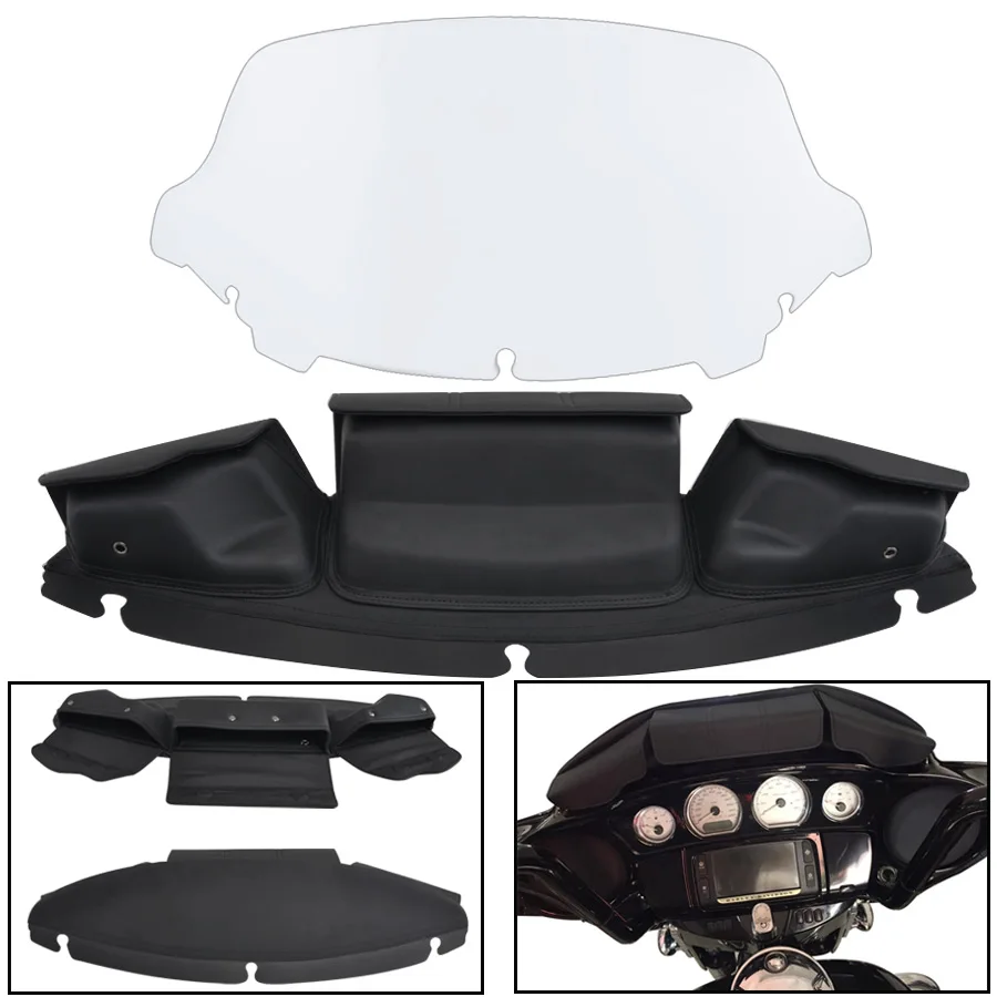 Мотоцикл с тремя карманами обтекатель мешок ветрового стекла сумка w/10 5 волна